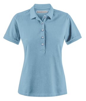 picture of James Harvest Ladies Sunset Pique Polo - Light Turquoise - BT-HAR2125034-H668
