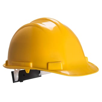 picture of Portwest - Expertbase Wheel Yellow Safety Helmet - [PW-PS57YER]
