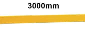 picture of QMP Lift Out Rail Barrier - Universal Rail - 3000mm - [QM-RBTRBBB3000Y]