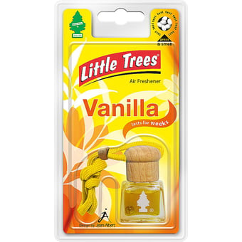 picture of Little Trees Air Freshener Bottle - Vanilla Bottle Fragrance - [SAX-LTB009]