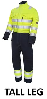picture of ProGarm 6444 FR AS HV Navy/Yellow Coverall Tall Leg - [PG-6444-TL] - (LP)