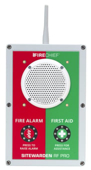 picture of Firechief Sitewarden RF Pro Site Alarm - Fire & First Aid Alarm - FSP500 - [HS-116-1168] - (LP)