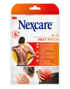 picture of 3M Nexcare Heat Patch 9.5 cm x 13 cm - 2 Pack - [3M-N2002P]