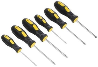 picture of 6 Piece Assorted Screwdriver Set - [SI-546524]