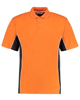 Picture of Gamegear Men's Track Piqué Polo - Orange/Graphite - BT-KK475-ORA/GRPH