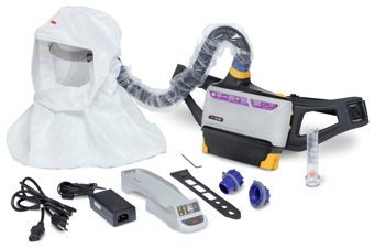 Picture of 3M Versaflo Intrinsically Safe Powered Air Turbo TR-800 Easy Clean Ready Kit - [3M-TR-800E-ECK]