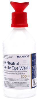 picture of Blue Dot Eye Wash Solution In Round Bottle 500ml - [CM-2146]