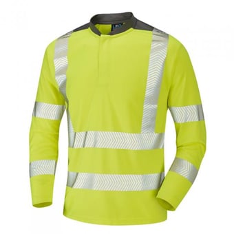Picture of Watermouth - Yellow Performance Sleeved T-Shirt - LE-T13-Y