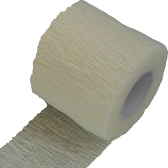picture of Cohesive Bandages Non-Woven - Single - 2.5cm x 4.5m - [SA-D3649WT]