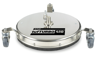 picture of V-TUF tufTURBO 410 Stainless Steel Surface Cleaner 410mm 275Bar - [VT-H1.005TT] - (LP)