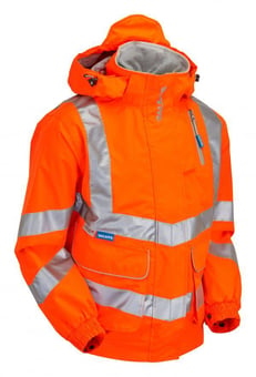 Picture of Pulsar Rail Orange Hi-Vis Spec Unlined Bomber Jacket - PR-PR515