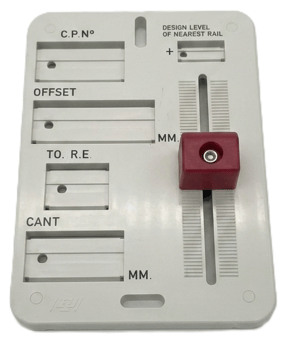picture of Datum Plate c/w Red Slide Block - [RW-TRS-DP-RB] - (LP)