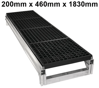 picture of Slingsby Foundation Modular Work Platform System - Open Grid - 200mm x 460mm x 1830mm - [SLB-429355] - (LP)