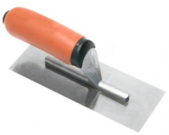 picture of Hilka - 8" x 3" Plasterers Soft Grip Trowel - [CI-TW03L]