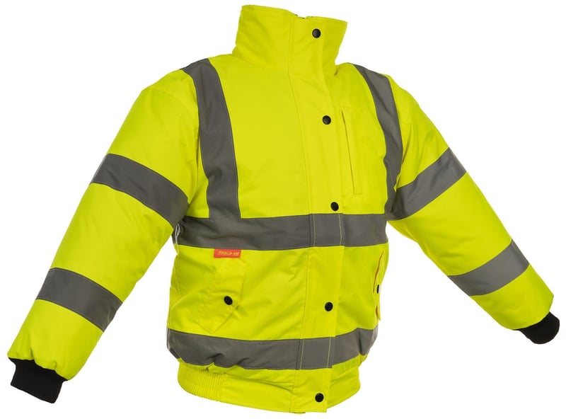 Children's High Visibility EN20471 Bomber Jacket - BI-122 - (DISC-W)