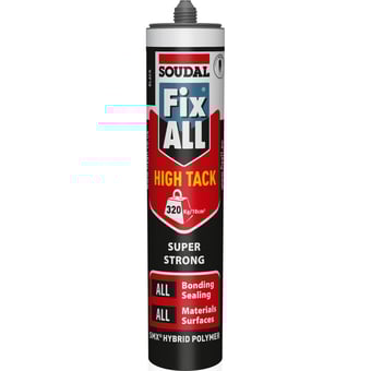 picture of Soudal Fix ALL High Tack - Black - 290ml - [DK-DKSD101459]