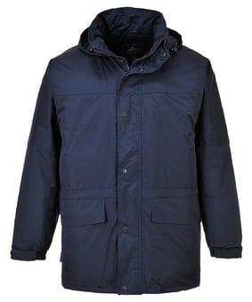 picture of Portwest - S523 - Oban Fleece Lined Jacket - Navy Blue - PW-S523NAR