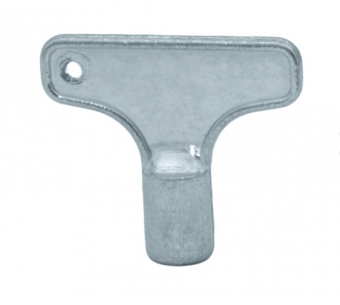 picture of Radiator Key - Zinc T Bar Style - 5 Packs of 2 (10pcs)  - CTRN-CI-PA18P