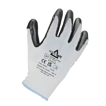 picture of Keep Safe Nitrile Coated Knitted Gloves - BL-303029