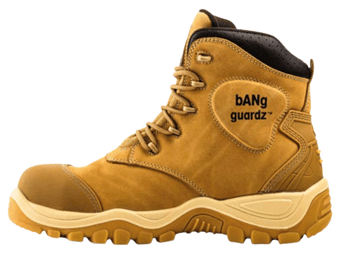 Picture of Bang Guardz BSH012 Honey Leather Safety Lace Boot S3 HRO AN SRC - BKT-BSH012HY