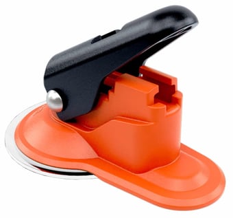 picture of Skipper Suction Pad Holder/Receiver - Orange & Black - [SK-PAD01-O]