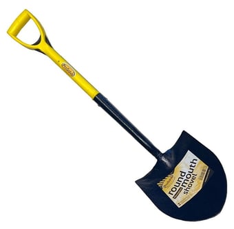 picture of ProSolve Round Mouth Shovel - Polyfibre Shaft - [PV-PVRMSHOVELFG]