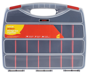picture of Amtech Storage Box Organiser With Carry Handle - [DK-S6460]