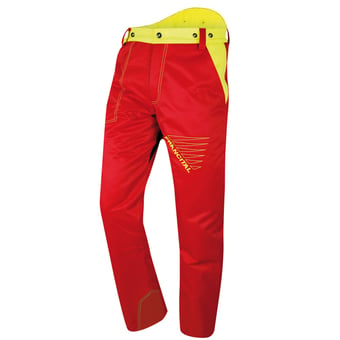 Picture of Francital Red Prior Trousers Type A Class 3  - SF-FI310B-RED