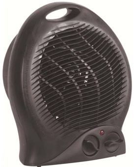 picture of Kingavon 2kW Upright Black Fan Heater - [BB-FH201]