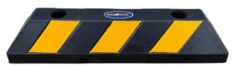 Picture of Way4Now - Durable Plastic Rubber Heavy Duty Parking Car Tyre Wheel Stop - 550 mm - [SHU-D-WS550-1]