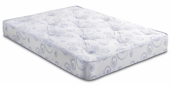Picture of Alba Economy Soft to Medium Open Coil Spring Mattress - 4ft - [ABF-ABD-ECO-4]