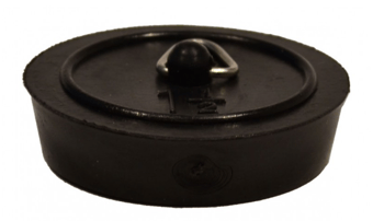picture of Plug - Sink Bath - Black - 5 Packs - 1 1/2" -  CTRN-CI-PA64P