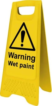 Picture of Spectrum Heavy Duty A-Board - ‘Warning Wet Paint’ - SCXO-CI-4701
