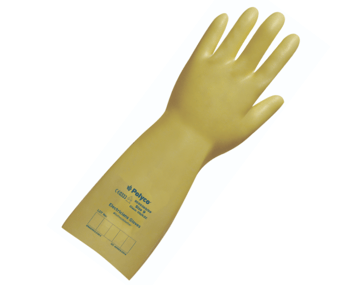 Picture of Polyco Class 3 Electricians Yellow Gloves - 360mm - BM-RE3360