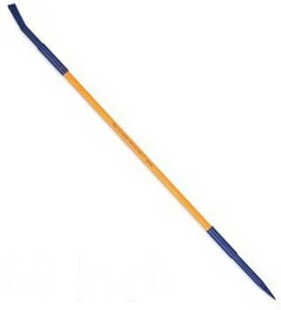 Picture of Shocksafe - Hexagon Heel & Point Crowbar - 60 Inch - 32mm Across Flats - BS8020:2012 Insulated - [CA-60HPFGINS]
