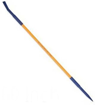 Shocksafe Hexagon Heel Point Crowbar 60 Inch 32mm Across