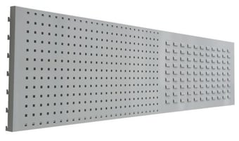 Picture of QMP Louvred & Perforated Back Panel to Suit 1800mm Workbench - Light Grey - [QM-BPLVPF1800LX]