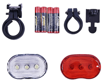 picture of Amtech 2pc Bicycle Flashlight Torch Set - [DK-S1825]
