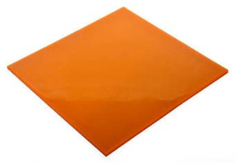 Picture of EcoSpill Large Orange Polyurethane Drain Cover - [EC-D4209191]