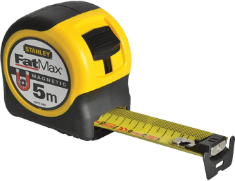 picture of Stanley Tools - FatMax® Magnetic BladeArmor™ Tape 5m (Width 31.7mm) - [TB-STA033864]