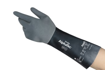 picture of Ansell AlphaTec 53-001 Nitrile & Neoprene Barrier Gloves - [AN-53-001]
