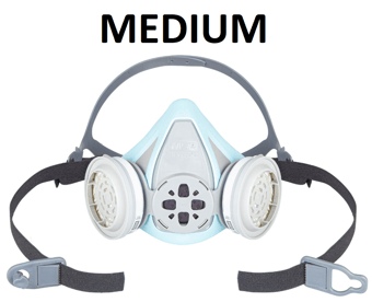 picture of MSA Advantage 900 Elastomeric Half-Mask Respirator Medium INTL - [MS-10222866]