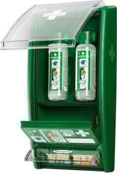 picture of Cederroth First Aid Eye Wash Station With Plaster Dispenser - [SA-CD30]
