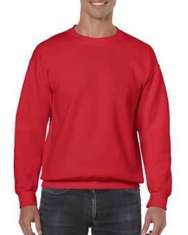 Picture of Gildan Heavy Blend&trade; Adult Crewneck Sweatshirt - Red - BT-18000-RED