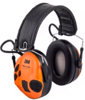 picture of 3M PELTOR SportTac Headset Foldable Headband - Orange/Green Cups - [3M-MT16H210F-478-GN] - (LP) (PS)