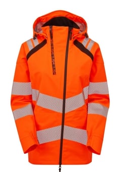 picture of Pulsar Life Ladies Shell Jacket Orange - PR-LFE960-ORG