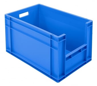 picture of BiGDUG Euro Stacking Pick Bin - 340h x 400w x 600d mm - 62 Litre - Blue - [BDU-BNB4634B]