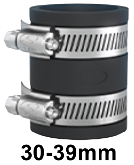 picture of Fernco PlumbQwik Coupling - 30-39mm - [FRN-PQ038]