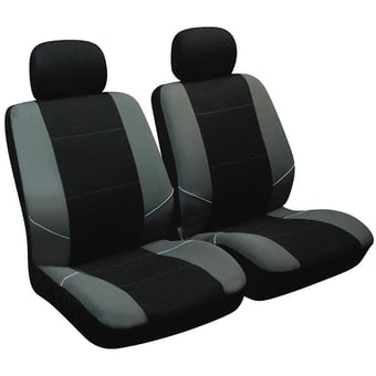 picture of Sakura Merton Front Pair Black - Including Head Rests - [SAX-SS3633]