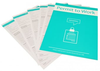 picture of General - Permit to Work - Pack of 10 - [CI-14887]